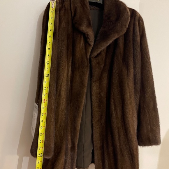 NWT Mink Fur Coat - Picture 7 of 13